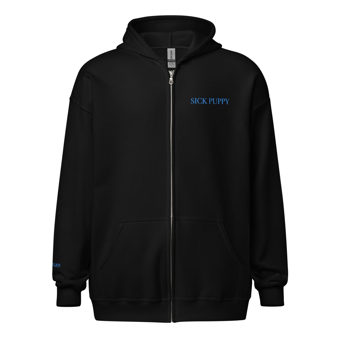 Sick Puppy Embroidered Zip Up